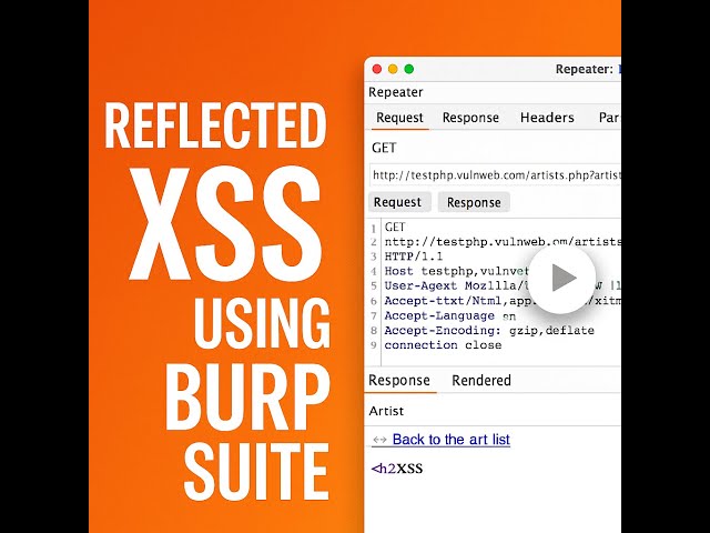 Reflected XSS Attack Demo using Burp Suite | Ethical Hacking Tutorial