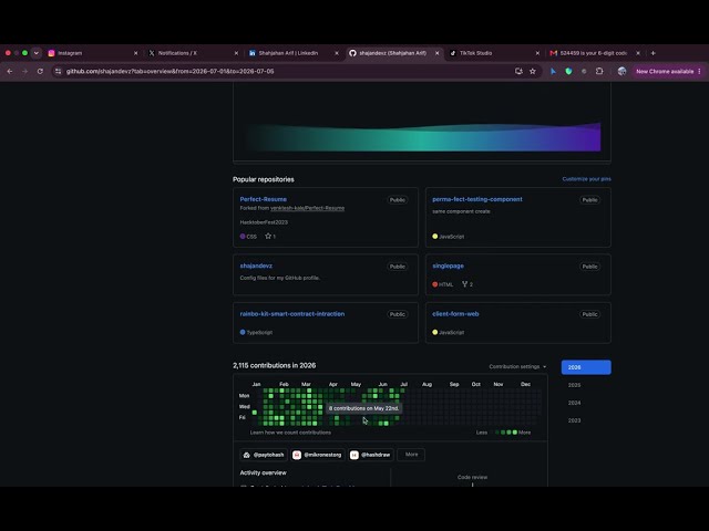 Portfolio | Websites | Full Stack Developer | Blochchain Engineer