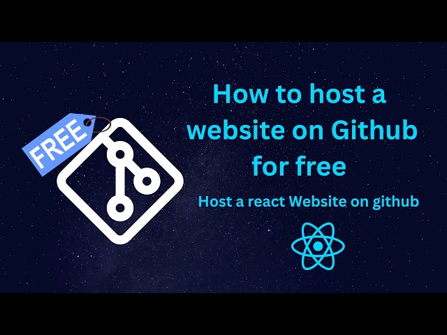 Host React Website for FREE on GitHub | Fix Blank Page & Path Issues