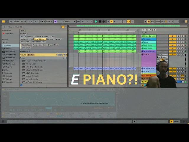 Making haunted Melodies for dub techno in ableton Live