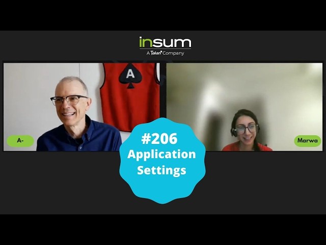 APEX Instant Tips #206 :  Application Settings
