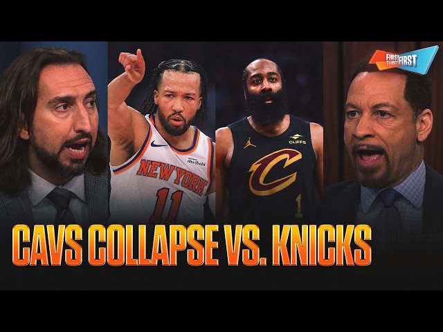 Cavs suffer ALL-TIME collapse vs Knicks in Game 1, Will New York play the Spurs in the Finals? | FTF