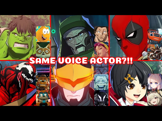 All Marvel Tokon Fighting Souls Voice Actor!! (So Far...)