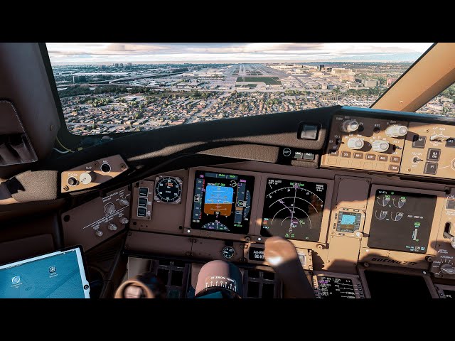 Microsoft Flight Simulator - Realistic 777-300 12 Hour Full Flight to LA in 4K ULTRA GRAPHICS