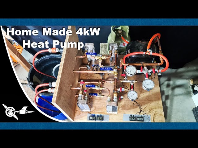 Home made 4kW Heat Pump part 1