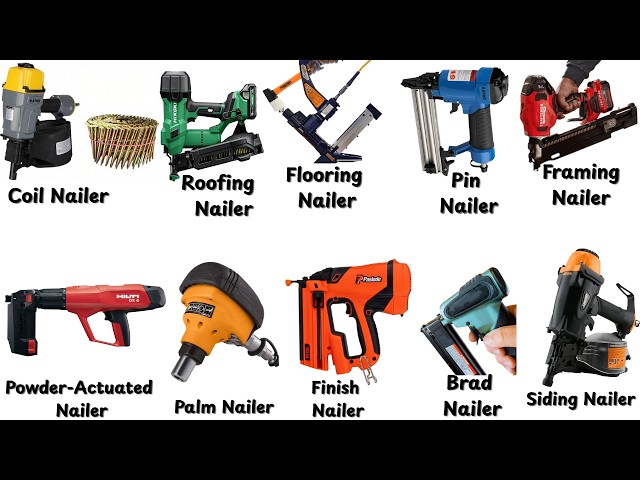 Every Type of Nail Gun Explained In 10 Minutes