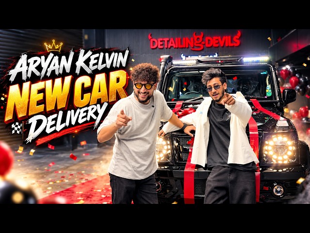 Aryan Kelvin New Car Delivery & Samay 2nd month birthday