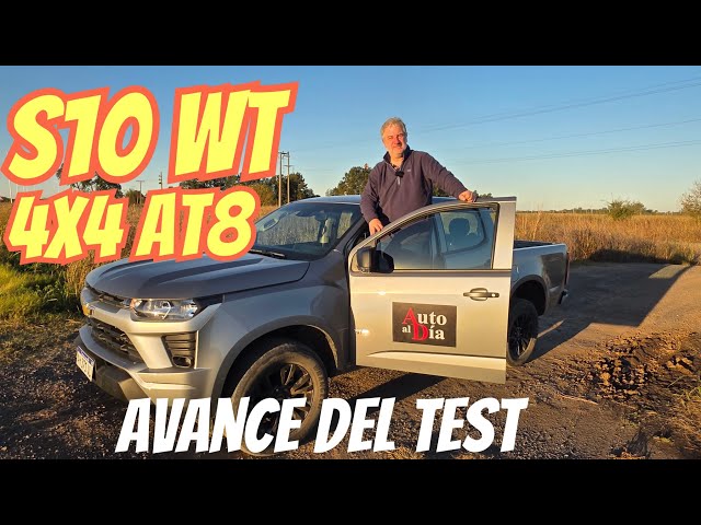 CHEVROLET S10 WT. PREVIEW OF THE TEST WE WILL AIR ON 5/23/26. AUTO AL DÍA.