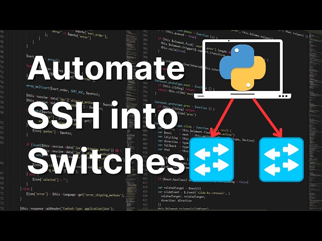 Automate SSH Connections to Cisco Devices with Python (For Network Engineers)
