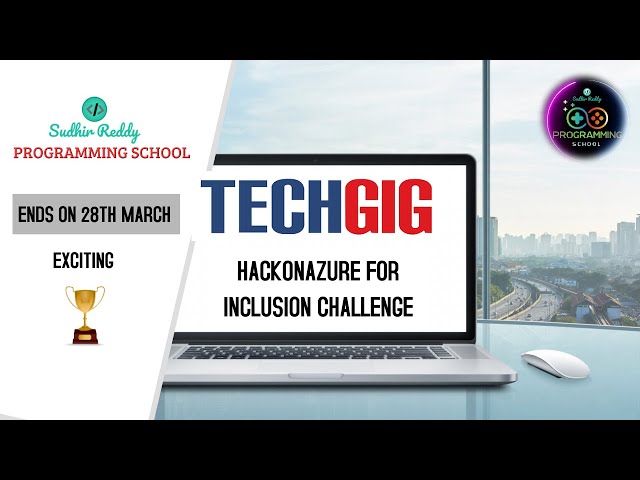 TECHGIG -HackonAzure FOR INCLUSION CHALLENGE