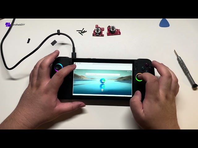 Installation and calibration tutorial for ROG Ally X Hall Joystick