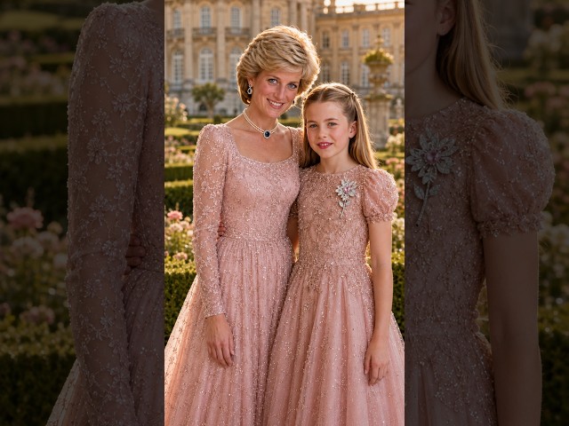 Queen Elizabeth II most iconic Pink Broach!
