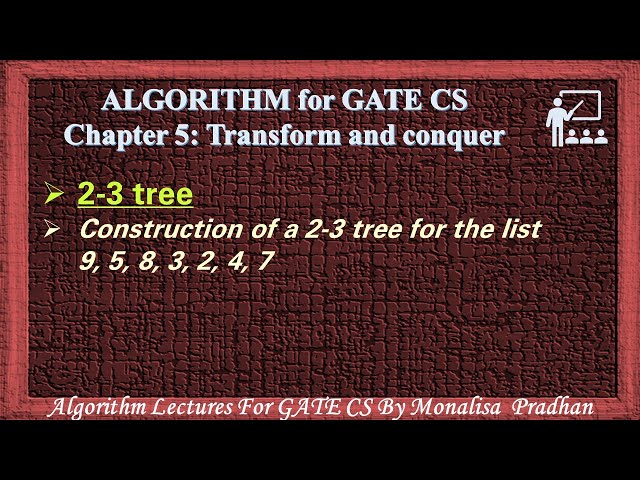 Ch 5.11 : 2-3 Trees