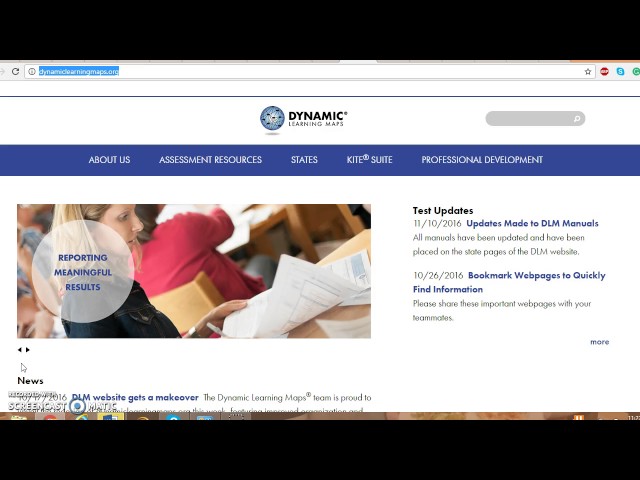Dynamic Learning Maps Online Tutorial