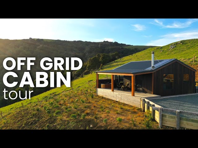 This Cabin has the BEST views in New Zealand! Off Grid Coastal Cabin | Full Home Tour | Ep 43