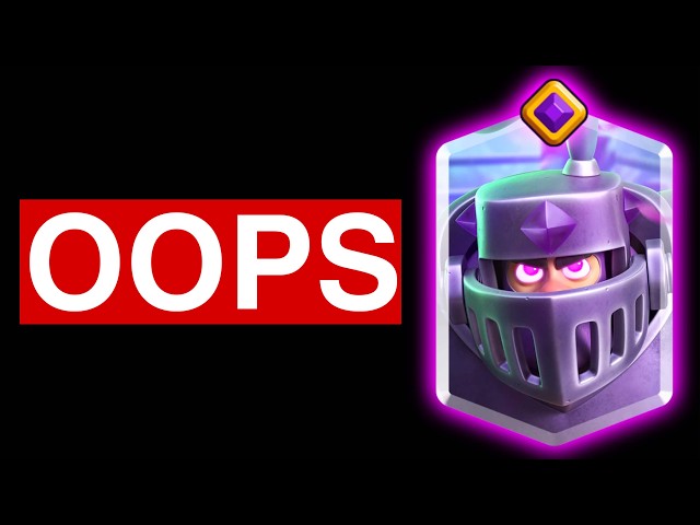 Clash Royale Accidentally Buffed the Mega Knight