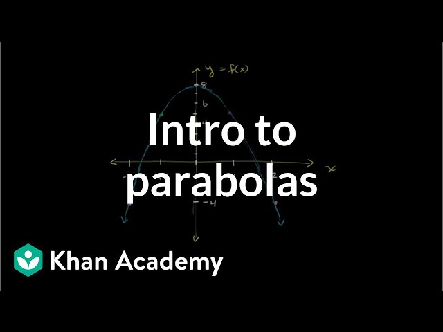 Graphing a parabola with a table of values | Quadratic equations | Algebra I | Khan Academy