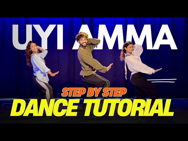 Uyi Amma Dance TUTORIAL For Beginners | LEARN Uyi Amma Dance Step By Step | FITNESS DANCE With RAHUL