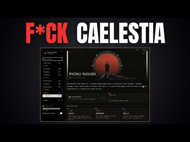 I Found Something Better Than Caelestia… (Ryoku Desktop)