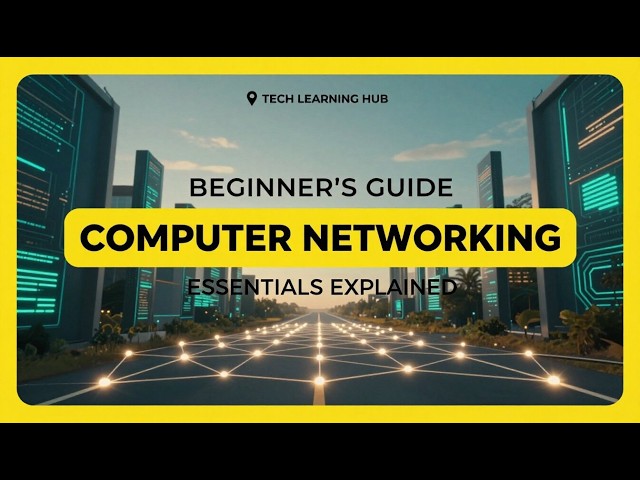Computer Networking Basics for Beginners: IP, DNS & Routing Explained
