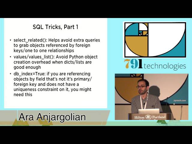 DjangoCon 2014- Performant Django