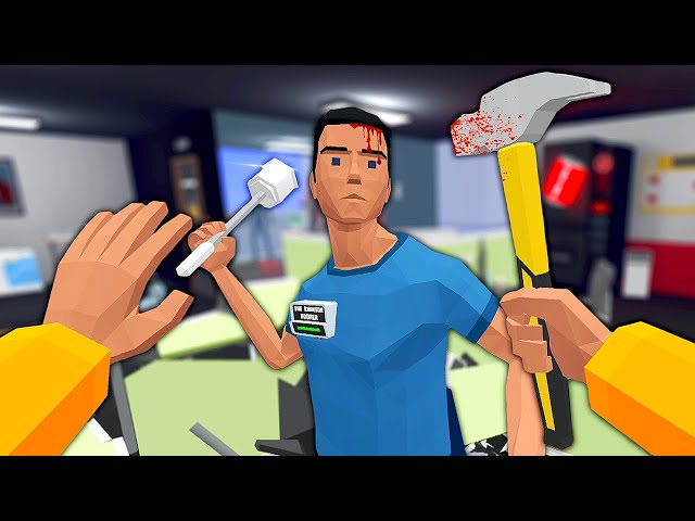 I Quit My Office Job by DESTROYING Everything - Frenzy VR Gameplay (Story)