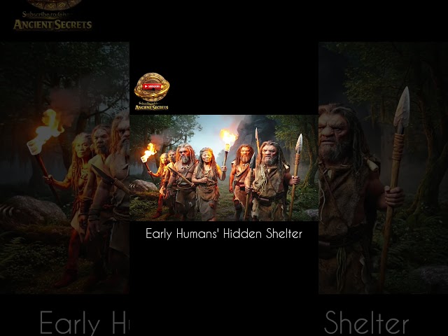 Early Humans' Hidden Shelter