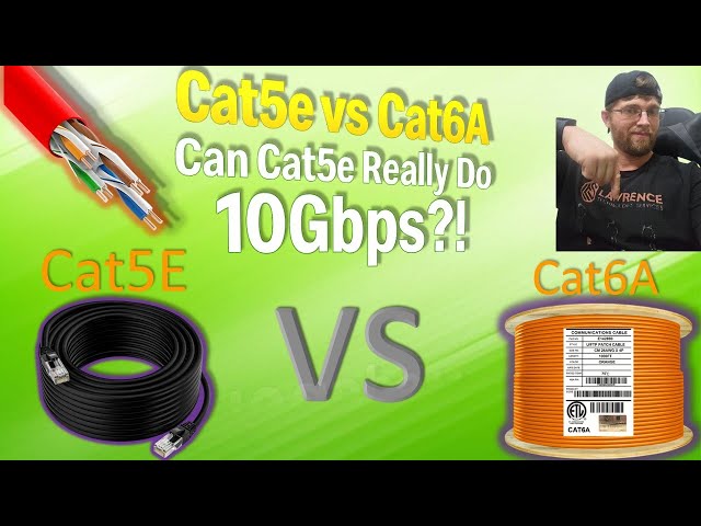 Cat5e vs Cat6A – Can Cat5e Really Do 10Gbps?!