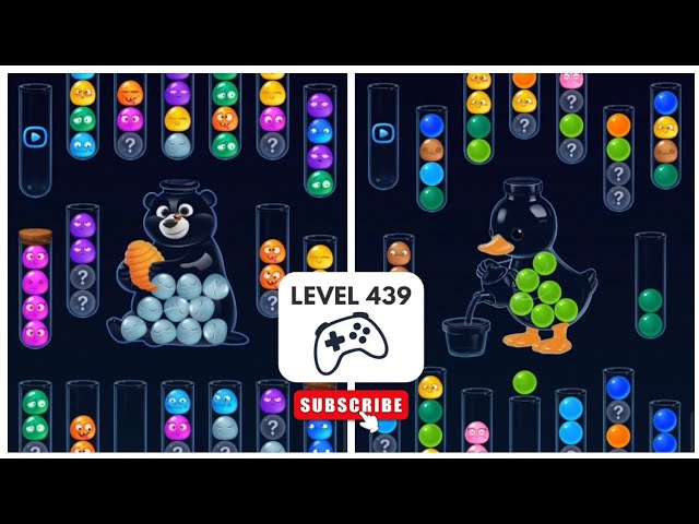Ball Sort by Puzzler studio 439/449 - Color Sort game 🎮