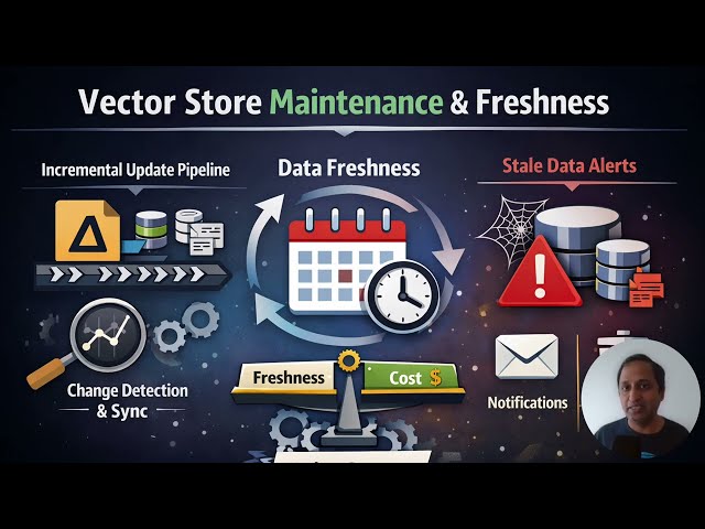 AWS Generative AI Developer Professional Cert - Vector Store Maintenance and Freshness