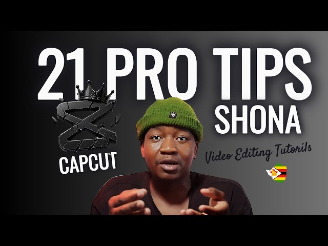 21 CapCut PRO Tips you should know as a Video Editor (SHONA)
