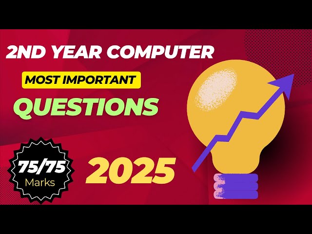 2nd year computer guess paper 2021