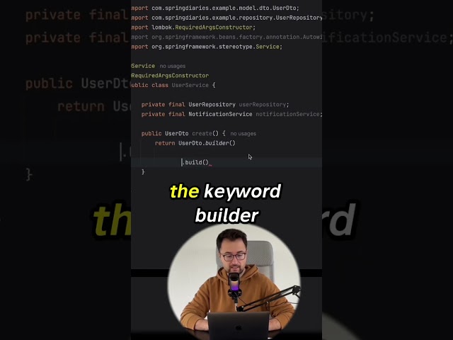 @Builder Annotation in Lombok (ft. Spring Boot)