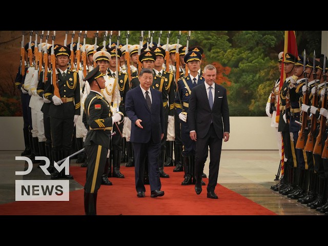GRAND WELCOME: Xi Jinping Welcomes Slovak President Peter Pellegrini in Beijing | AC1Z