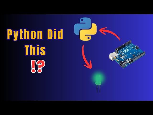 Turn LED ON/OFF with Python (pyfirmata2)