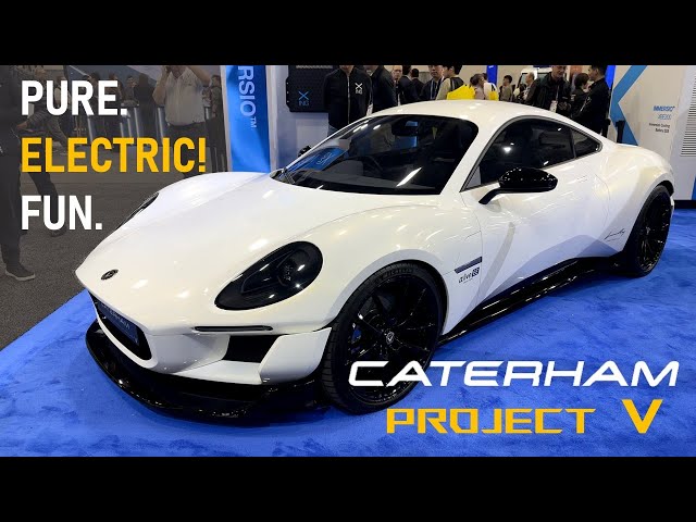 2027 Caterham Project V is Pure. Electric. Fun.