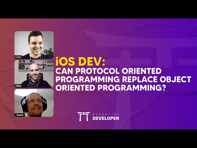 iOS DEV: Can protocol oriented programing replace object oriented programing? | ED Clips