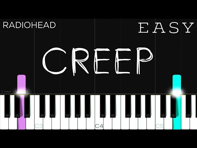 Radiohead - Creep | EASY Piano Tutorial