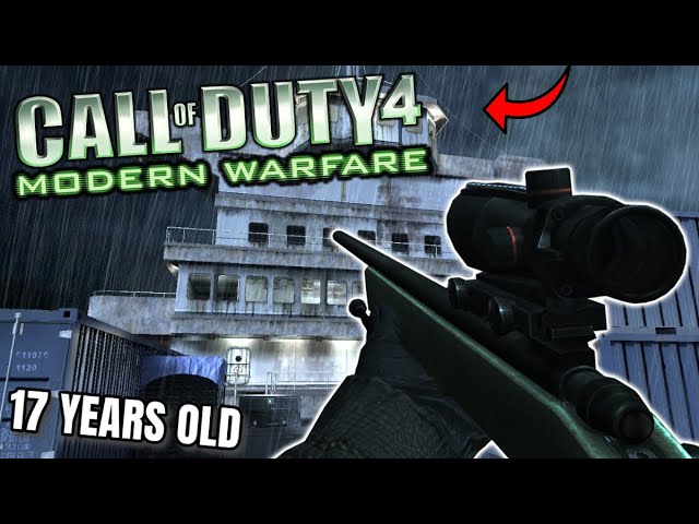 I Miss The Days Of OG Call Of Duty 4 :(