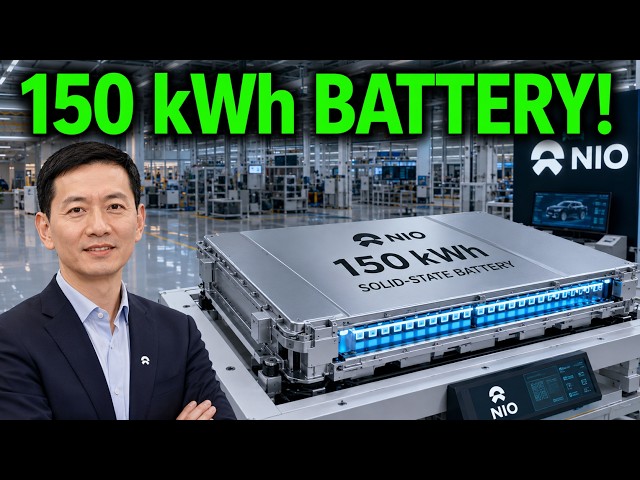 NIO Just Built A 150 kWh Solid-State Battery (America Is In Shock)