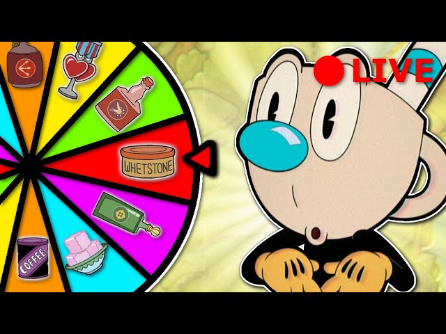 Cuphead, but the Wheel chooses my Loadout