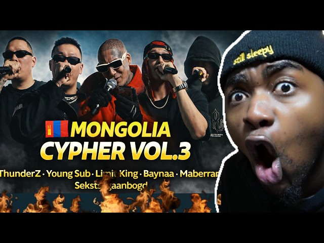 FIRST TIME LISTENING TO!! 🇲🇳CYPHER VOL.3 THUNDERZ, LIMIT KING, BAYNAA, YOUNG SUB & MORE (REACTION!)
