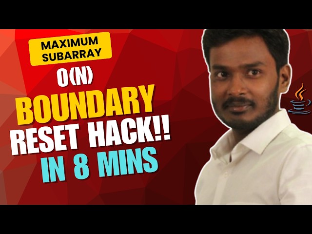 The Only Maximum Subarray Solution You Need to Learn - LeetCode 53