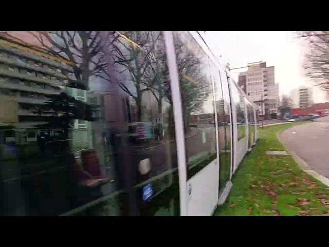 (TCAR-Transdev Rouen)Alstom citadis 402 N°834 passing at avenue de Bretagne