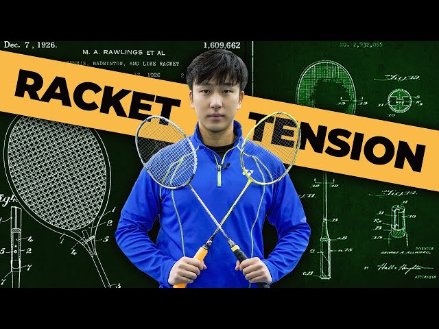 How to Choose the PERFECT Racket Tension (badminton tip)