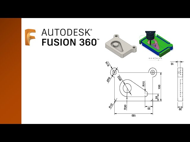 CAD-CAM Milling และการสร้าง G-Code ด้วยโปรแกรม Autodesk Fusion 360