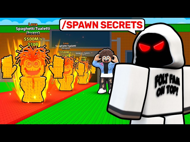 I Downloaded HACKS In Steal A Brainrot..