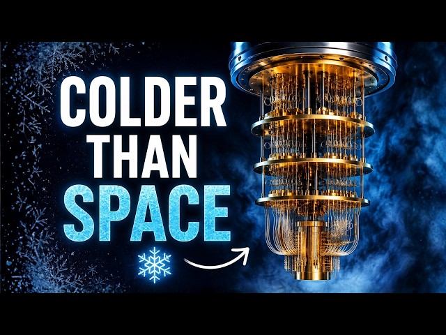 Why Quantum Computers Must Be Colder Than Space