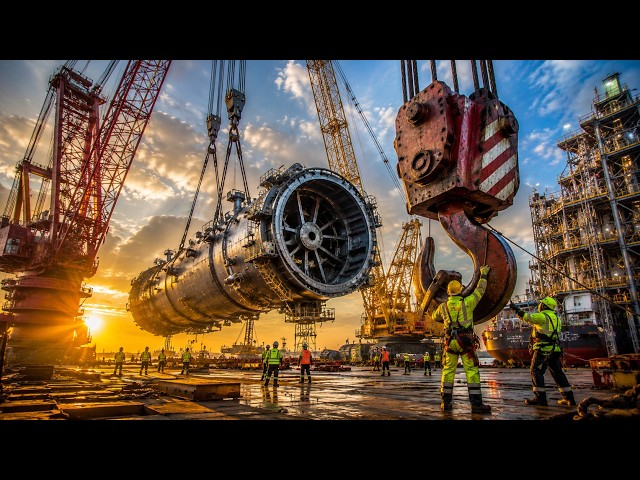 From 1000-Ton Industrial Towers to Underground Metro Tunnels | Mega Engineering Projects