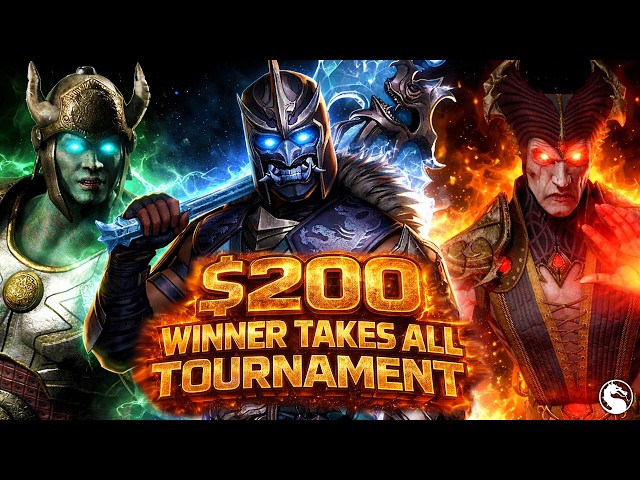 $200 MKX TOP 8 INVITATIONAL (RU Ninjakilla, Zilla, Oinkiedoinke...)